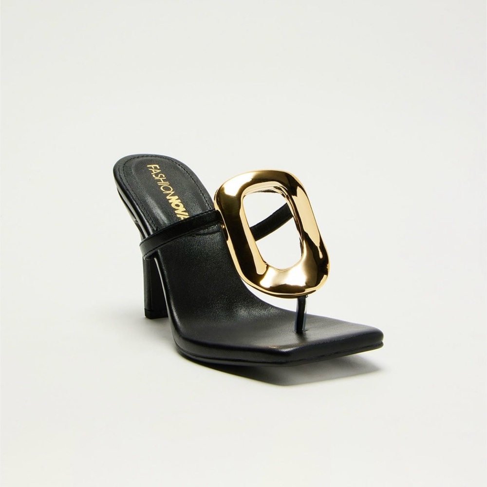 Black Mule Heels